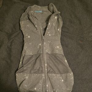 Gray Star Print Sleep Sack